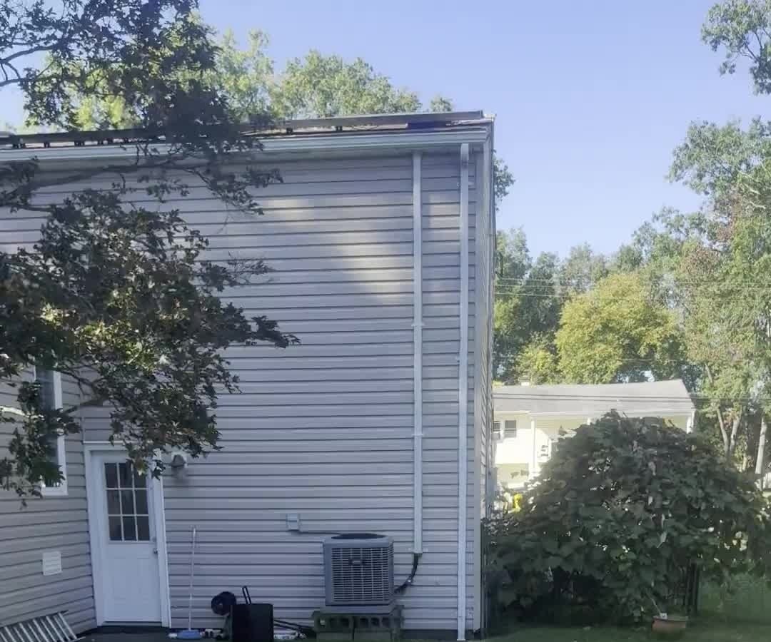 Exterior power washing - example of the kind of home we service